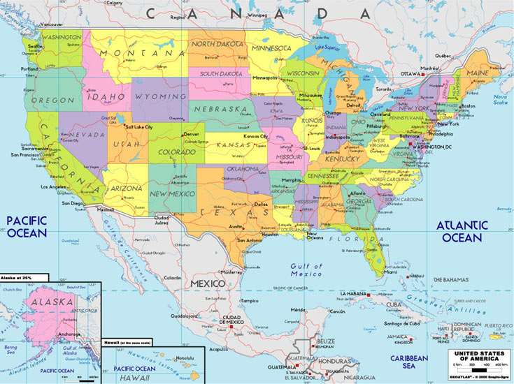 America Map